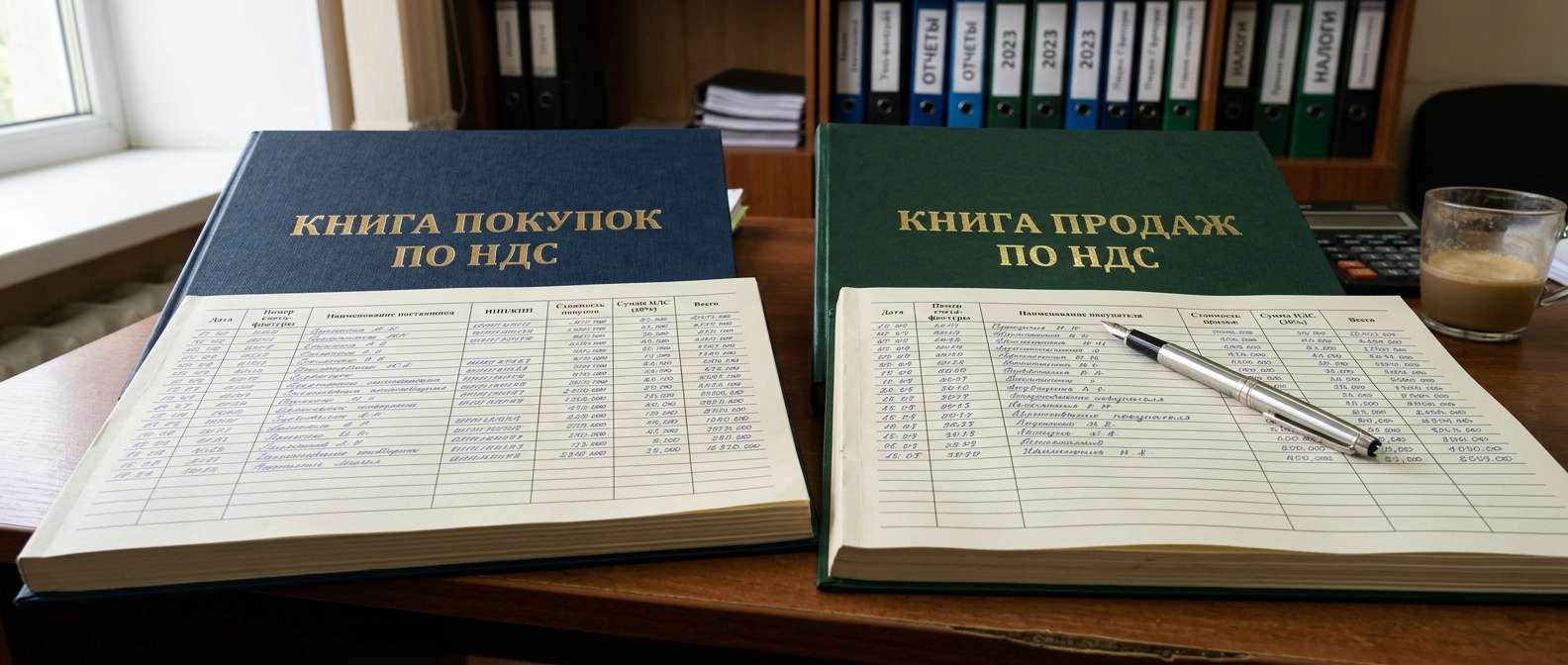 Книга покупок и продаж по НДС