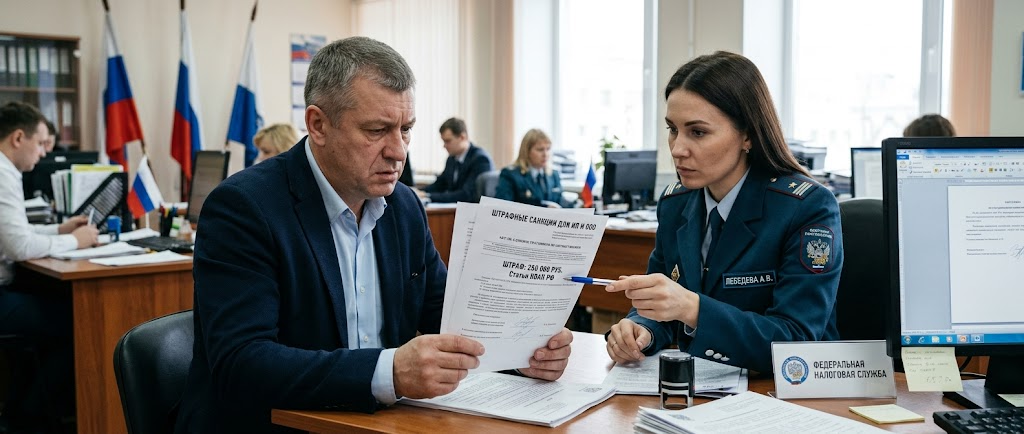 Штрафные санкции для компаний и ИП